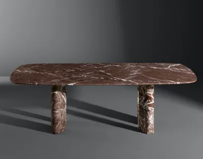 Tavolo Geometric Table in marmo di Bonaldo