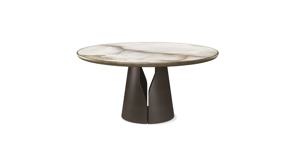 Tavolo Giano Keramic Premium Round di Cattelan Italia